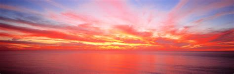 Sunset Pacific Ocean California Usa Photograph By Panoramic Images