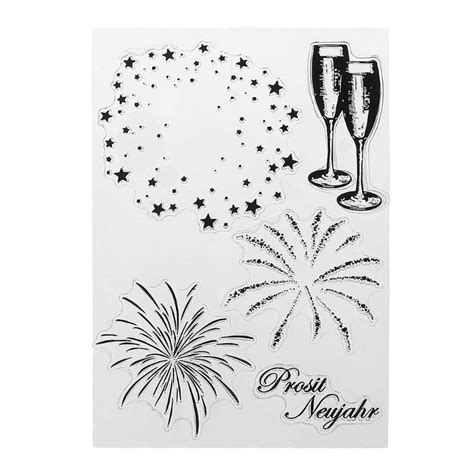Fireworks Diy Silicone Clear Stamp Cling Seal Scrapbook Embossing Album