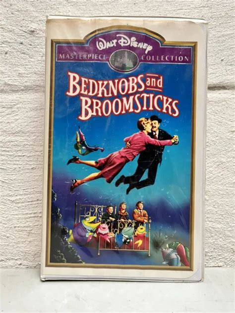Disneys Bedknobs And Broomsticks Vhs Video Tape Vcr Original Rare Case