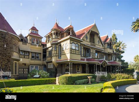 Winchester Mystery House San Jose Ca Stock Photo Alamy