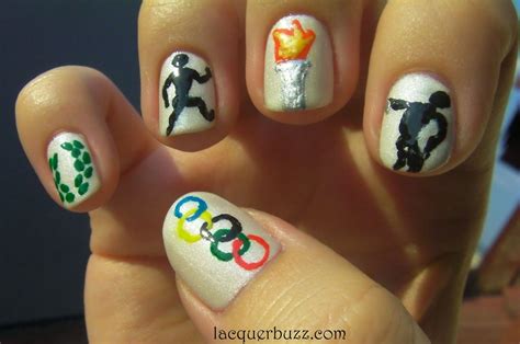olympics nail art olympic nails nail accessories nail tutorials cool nail art post it notes