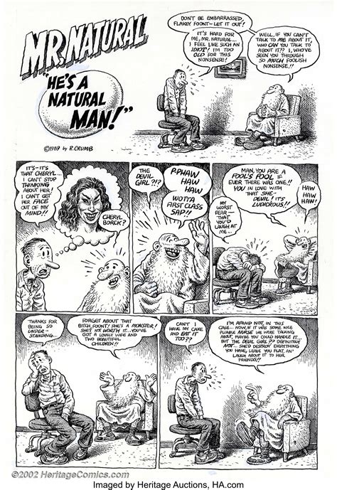 robert crumb original art complete story 1989 offered here is a lot 6114 heritage auctions