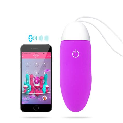 Android Ios App Bluetooth Vibrator Sex Products Vibrating Jump Egg