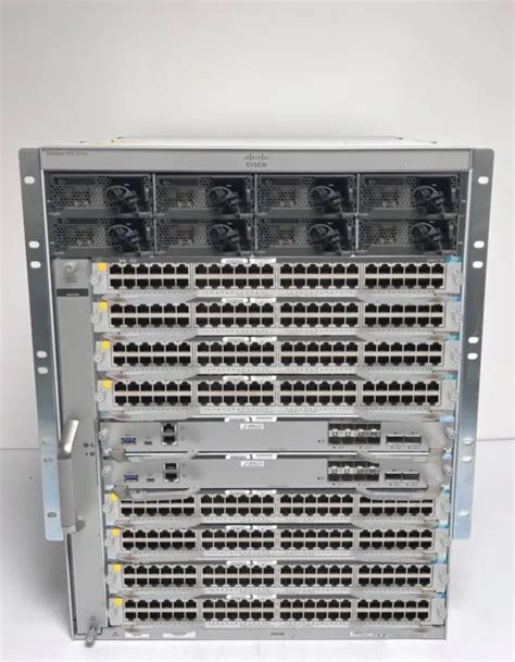 Cisco Catalyst C9410r 2x C9400 Sup 1xl 8x C9400 Lc 48p Switch