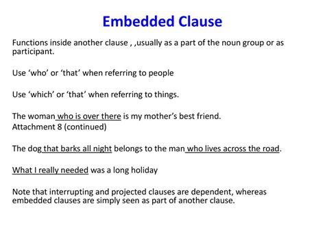 Clause Ppt Download