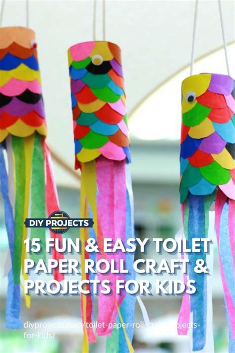 15 Fun And Easy Toilet Paper Roll Craft And Projects For Kids