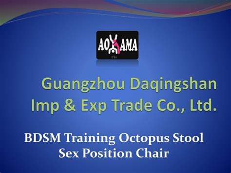 ppt bdsm training octopus stool sex position chair powerpoint presentation id