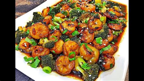 Honey Garlic Shrimp And Broccoli Recipe Easy Stir Fry