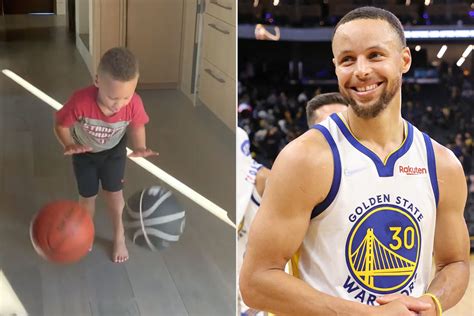 Steph Curry S Son Canon Shows Off Basketball Skills In Cute Video