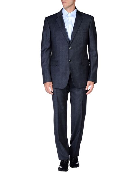 Lyst Gucci Suit In Blue For Men