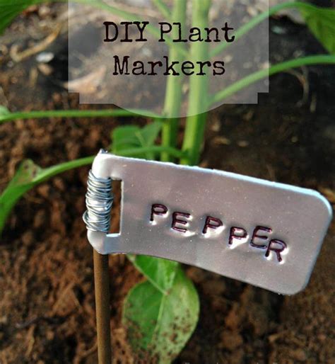 24 diy garden plant markers plant label easy ideas
