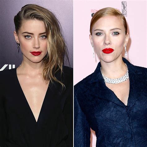 Amber Heard And Scarlett Johansson These Celebrity Look Alikes Will