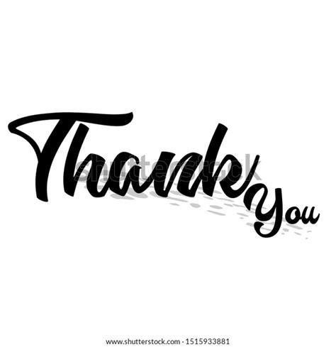Thank You Support Stock Vector Royalty Free 1515933881 Shutterstock