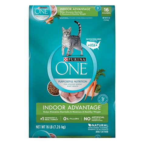 Purina one cat food review buying guide. Purina ONE Indoor Advantage Hairball & Healthy Weight Cat ...