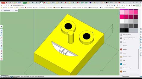 Sketchup For Schools Spongebob Deleting Guidelines Using The