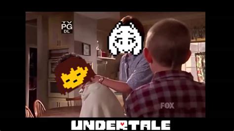 Undertale Frisk Gets A Haircut Youtube