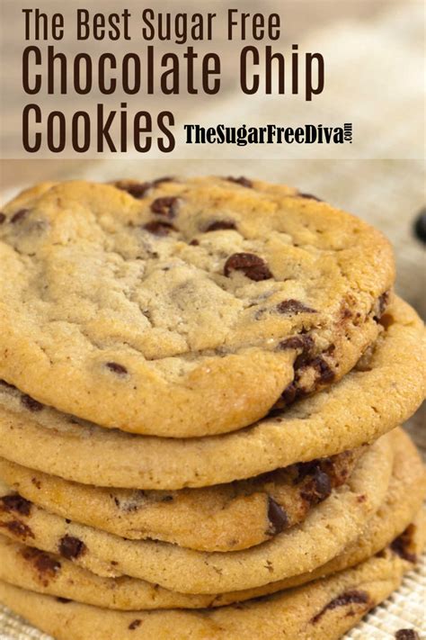 Cue the frosting and sprinkles! The Best Sugar Free Chocolate Chip Cookies Recipe