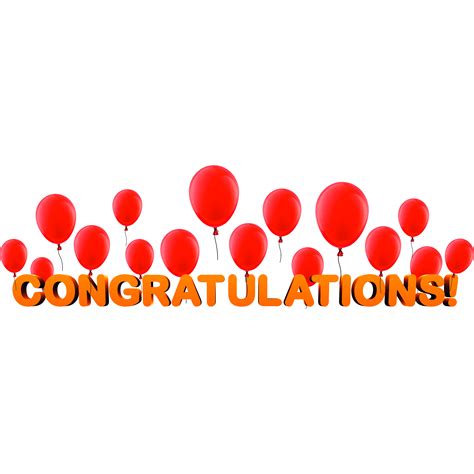 Congratulations And Balloons Window Cling Graduation Party Decoration