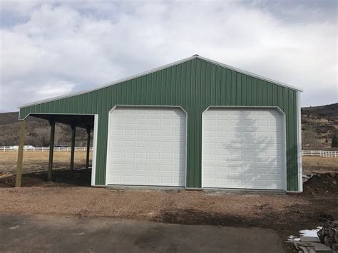 30x40x14 Pole Barn Woodland Ut