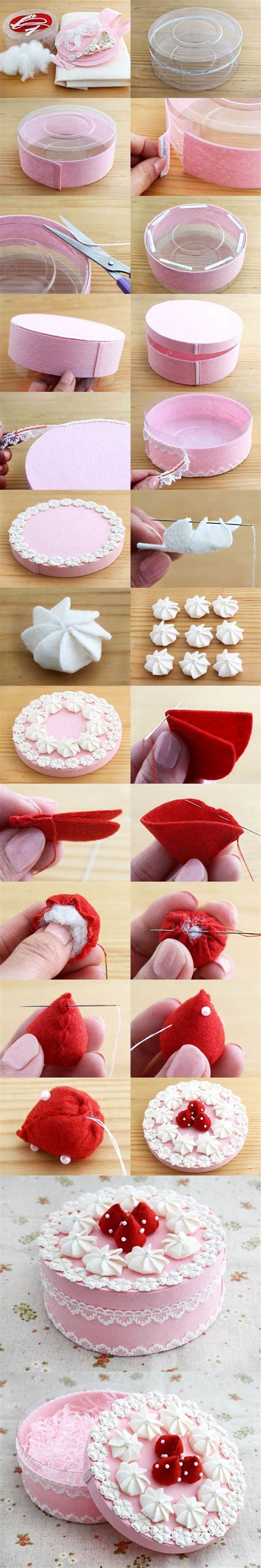 And if you learn how to fold a simple origami gift box, you'll be able to make beautiful wrappings for a variety of small gifts. DIY Beautiful Gift Box Decorated Like a Cake ...