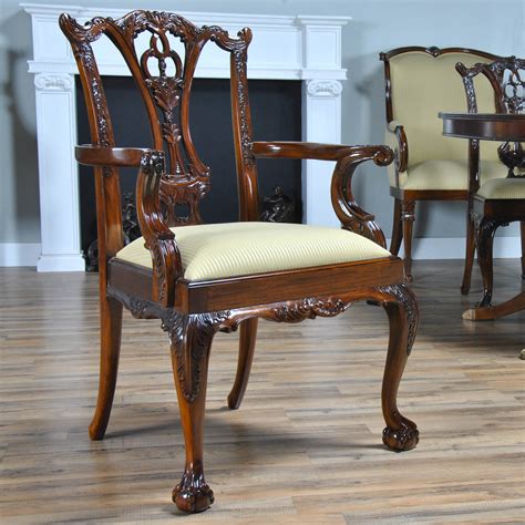Shop the chippendale dining chairs collection on chairish, home of the best vintage and used furniture, decor and art. Standard Chippendale Arm Chair, Niagara Furniture, solid ...