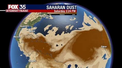 Massive Saharan Dust Storm Hits Florida And The Southeast Us Strange