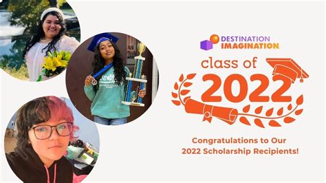 Congrats To Our 2022 Scholarship Winners Destination Imagination