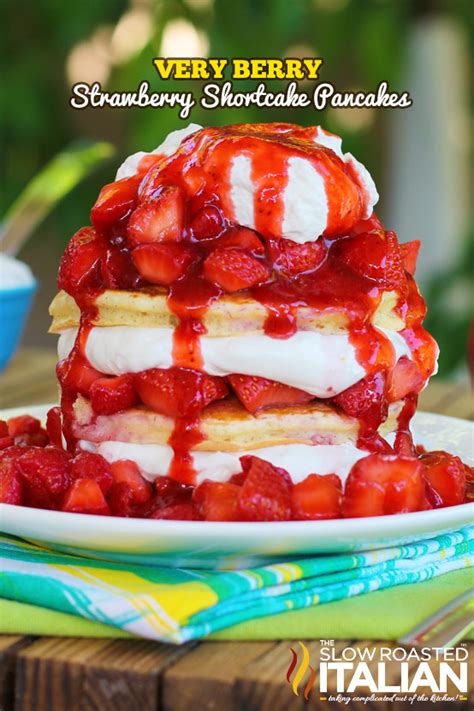 It's easy to make, fun to eat and totally irresistible! Very Berry Strawberry Shortcake Pancakes