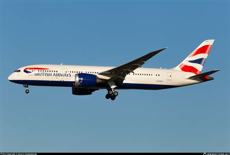 G Zbjj British Airways Boeing 787 8 Dreamliner Photo By Severin