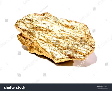 Pure Piece Raw Gold Nugget Digger Stock Photo 777160618 Shutterstock