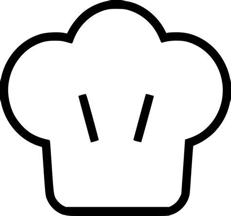 Chef Hat Svg Png Icon Free Download (#479087) - OnlineWebFonts.COM