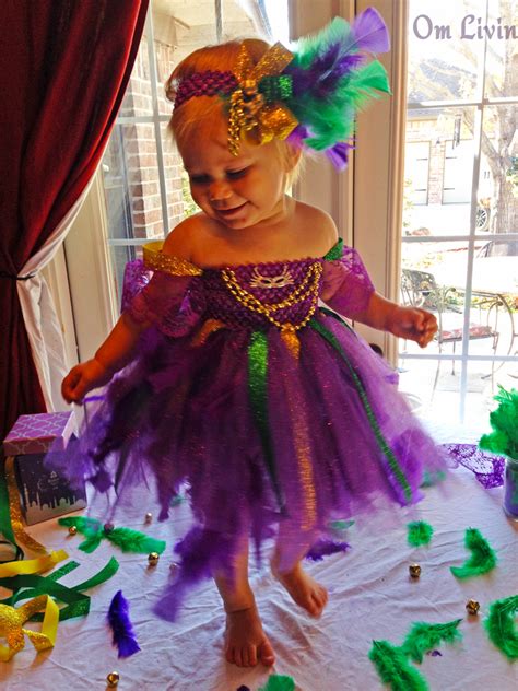 Toddler Mardi Gras Dress Tutorial Thrifty Thursdays Om Livin