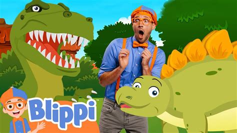 Blippi Dinosaur Song Learning Animals For Children Educational