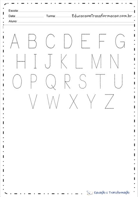 Alfabeto Pontilhado Para Imprimir Pesquisa Google Dc