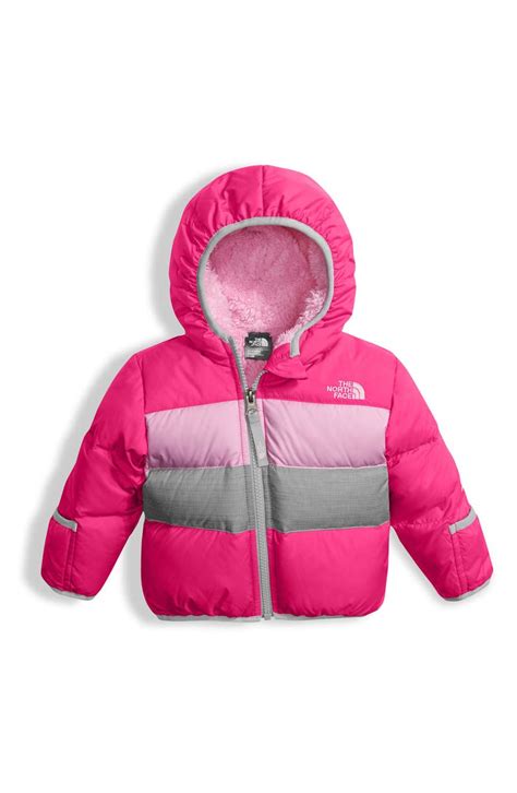 The North Face Moondoggy Reversible Down Jacket Baby Girls Nordstrom