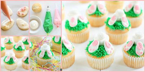 adorable diy bunny butt cupcakes recipe diy 4 ever