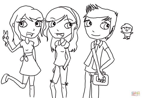 Icarly Printable Coloring Pages - Coloring Home