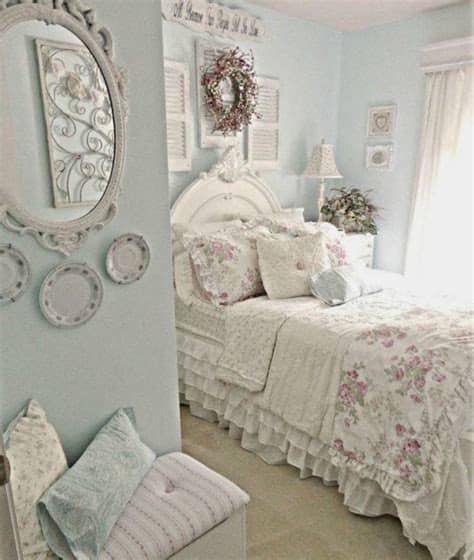 Visualize your dream space with these beautiful decor ideas. 53 Sweet Shabby Chic Bedroom Décor Ideas - DigsDigs