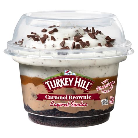 Save On Turkey Hill Layered Sundae Caramel Brownie Order Online