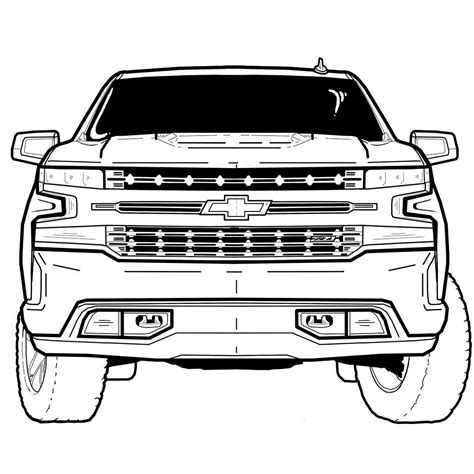 Best Ideas For Coloring Chevy Coloring Pages Printable