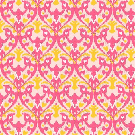 Pink Lemonade Digital Paper Pack Ikat Digital Paper Pack Blush Etsy