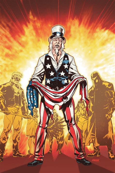 Uncle Sam And The Freedom Fighters Brave New World Comic Art Community Gallery Of Comic Art