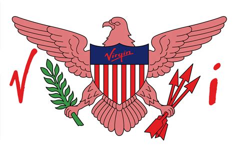 the virgin airline island flag r vexillologycirclejerk