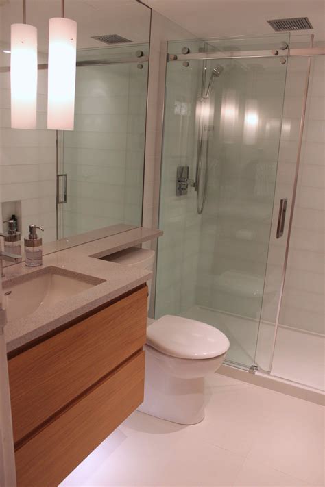 Condo Bathroom Renovation Modern Beautiful And Compact