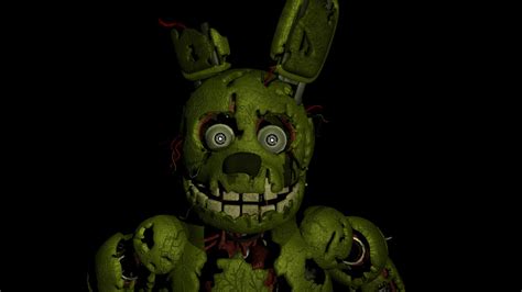 Springtrap Render 2k By Bount56 On Deviantart