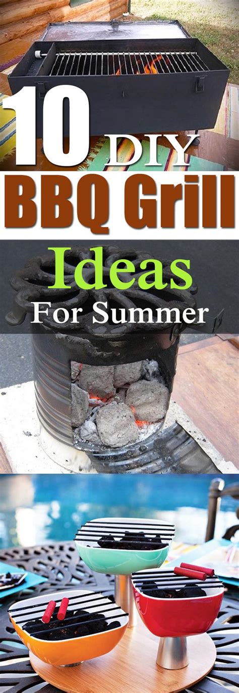 Table of contents awesome washing machine drum grill and bbq idea replace your engine to make a huge grill and bbq, if you have a wrecked car… 10 DIY BBQ Grill Ideas For Summer | Balcony Garden Web