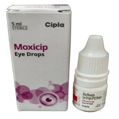 Moxifloxacin Eye Drop Cipla At Rs 165piece Mumbai Id 26933860930