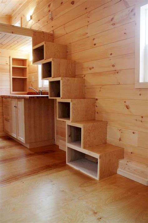 70 Genius Loft Stair For Tiny House Ideas Tiny House Loft