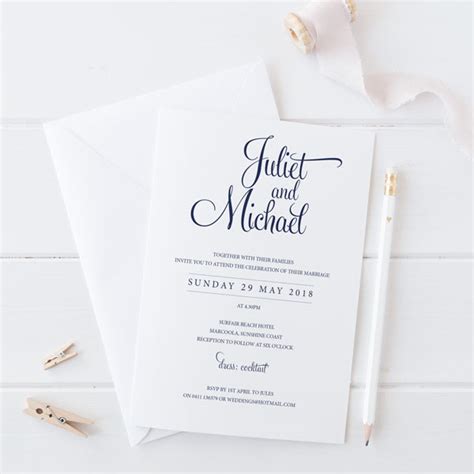 Calligraphy Wedding Invitations Online Wedding Invite