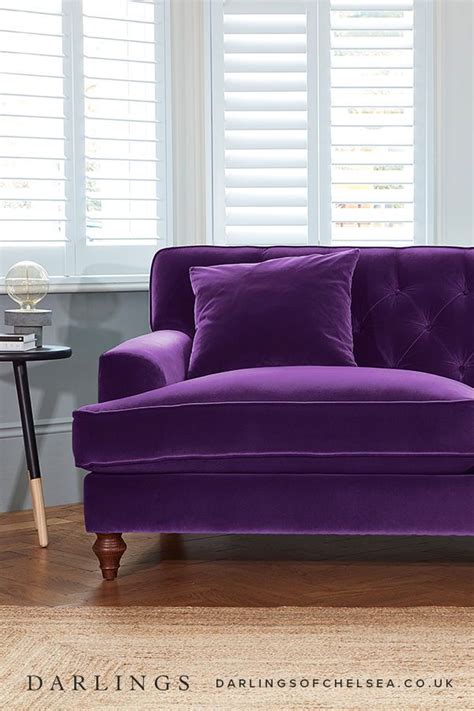Bring Your Home To Life With A Purple Velvet Sofa The Stunning Jewel
